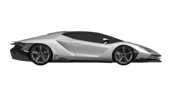 Les photos de la Lamborghini Centenario ont fuité avant l'ouverture du salon le 1er mars.