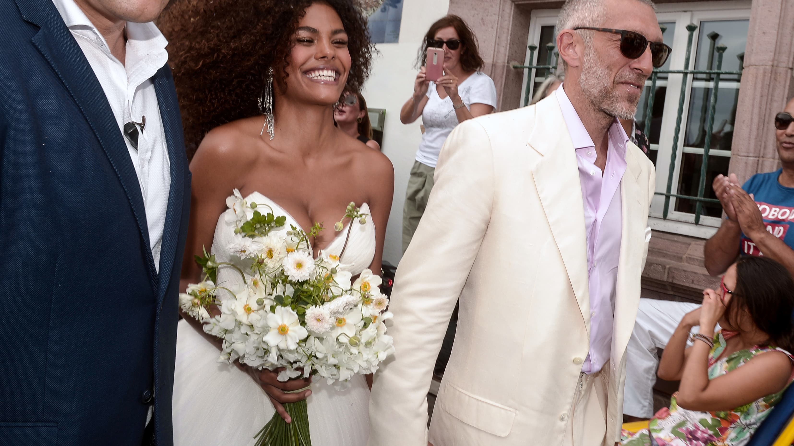 Vincent Cassel et Tina Kunakey Vincent Cassel et Tina Kunakey
