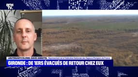 Gironde : De premiers évacués de retour chez eux - 21/07