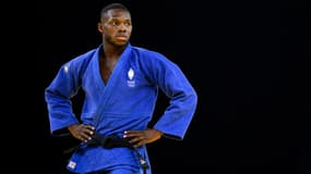 Maxime-Gaël Ngayap Hambou lors de son tournoi olympique, JO de Paris 2024, 31 juillet 2024
