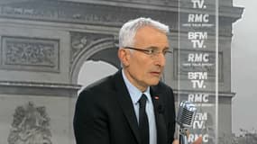 Guillaume Pepy était l'invité de Jean-Jacques Bourdin sur RMC-BFMTV ce lundi. 