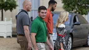 Alek Skarlatos, décoré à l'Elysée après l'attaque du Thalys