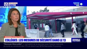 Bouches-du-Rhône: les menaces dans les collèges doivent êtres "prises au sérieux" estime Martine Vassal