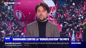 "Le débat parlementaire ne peut pas être comparé à un bordel": Aurélien Saintoul répond à Gérald Darmanin