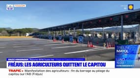 Colère des agriculteurs: le barrage levé sur l'8 au péage du Capitou