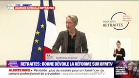 Élisabeth Borne sur les retraites: "Nous conservons une ambition de justice et de progrès"