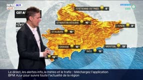 Météo: un dimanche ensoleillé, jusqu'à 13°C à Nice