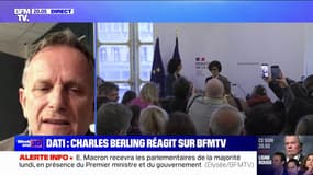 L'acteur Charles Berling dit avoir été "surpris" de la nomination de Rachida Dati au ministère de la Culture, mais espère désormais "de la stabilité politique"