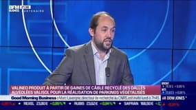 Guillaume Derolez (Valinéo): Valinéo produit à partir de gaines de câble recyclé des dalles alvéolées Valisol pour la réalisation de parkings végétalisés - 13/01