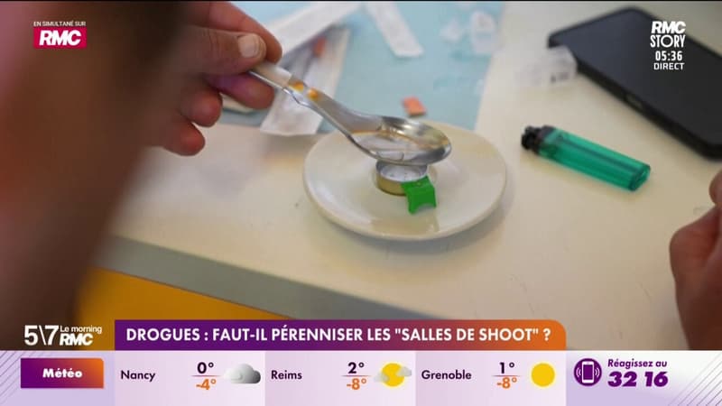 Drogues : Faut-il pérenniser les "salles de shoot" ?