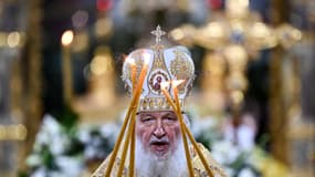 Le patriarche Kirill de Moscou le 6 janvier 2023. 