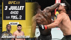 UFC : Adesanya v Gastelum, résumé d’un combat de titans en VO