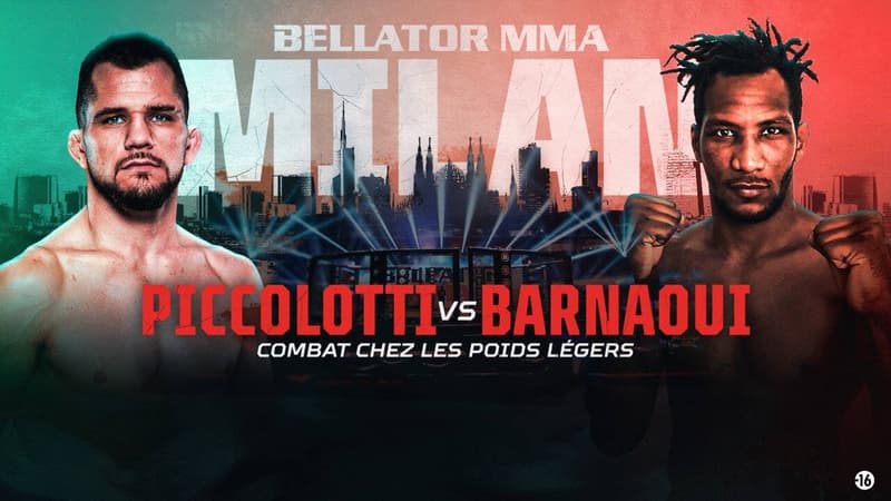 A. PICCOLOTTI – M. BARNAOUI : à quelle heure et sur quelle chaîne voir le match de MMA ?