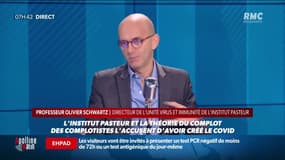 Le coronavirus créé par l'institut Pasteur ? "C’est totalement fantaisiste et totalement complotiste", dénonce le professeur Olivier Schwartz