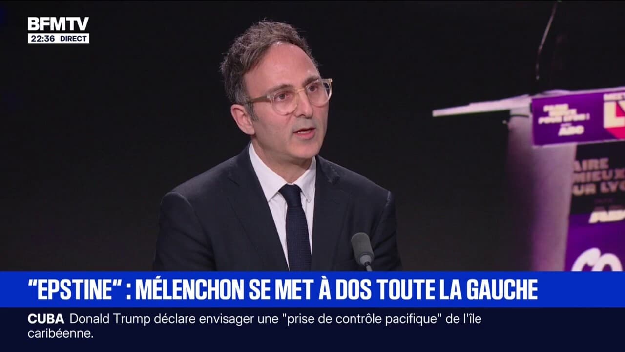 “Epstine”: "J'estime que Jean-Luc Mélenchon est un grand professionnel des actes de langage antisémites", déclare Eduardo Rihan Cypel, ancien député et membre du "PS" Kép