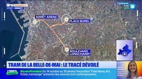 Marseille: le tracé du tramway de la Belle de Mai dévoilé