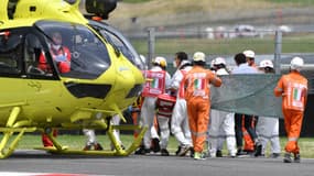 Jason Dupasquier a été transporté à l'hôpital en hélicoptère
