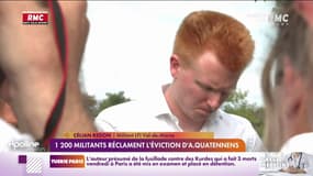 1200 militants réclament l'éviction d'Adrien Quatennens