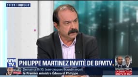  "Il n'y a aucune discussion possible" avec le gouvernement, estime Philippe Martinez