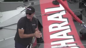 Jérémie Beyou et son nouveau monocoque prêts pour la Route du Rhum