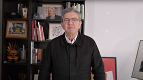 Jean-Luc Mélenchon dans sa dernière vidéo Youtube, publiée vendredi.