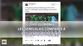 Coupe du monde : Les Sénégalais comparés à des vendeurs de plage par un présentateur