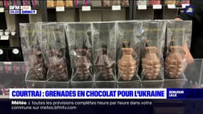 Courtrai: un chocolatier belge créé une grenade à déguster en soutien à l'Ukraine