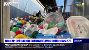 Normandie: les bénévoles de l'association Bouchons 276 ont chargé leur premier camion de l'année