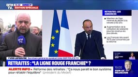 Retraites des policiers: ce sont des "non-réponses. Nous allons continuer à mettre la pression" déclare Yves Lefebvre, du syndicat SGP Police FO