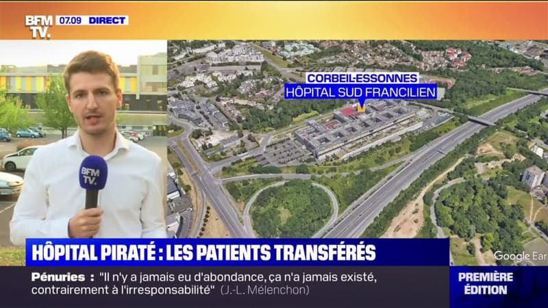 Cyberattaque à l'hôpital de Corbeil-Essonnes: les patients à risque transférés
