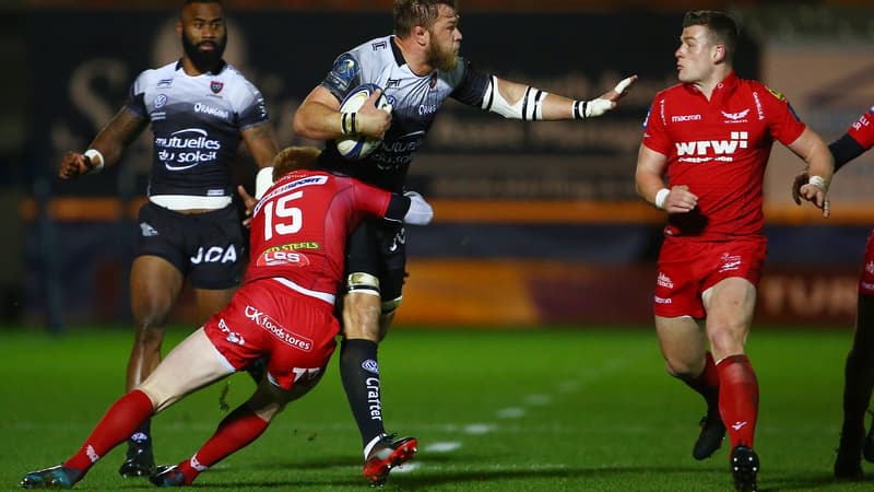 Le Toulonnais Vermeulen face aux Scarlets