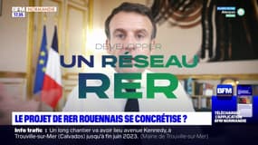 Rouen: le projet de RER va-t-il se concrétiser après l'annonce d'Emmanuel Macron ?