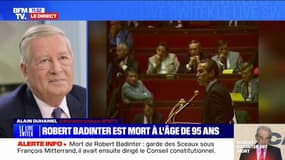 "Le plus beau discours de la Ve République": Alain Duhamel évoque les mots de Robert Badinter sur l'abolition de la peine de mort