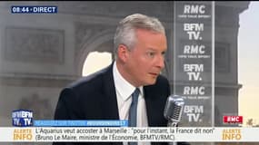 "Je suis favorable au bonus-malus sur les contrats-courts",  explique Bruno Le Maire, ministre de l’Économie et des Finances 