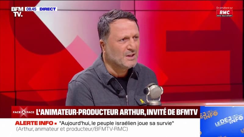 7-Octobre: l'animateur Arthur estime que le traumatisme 