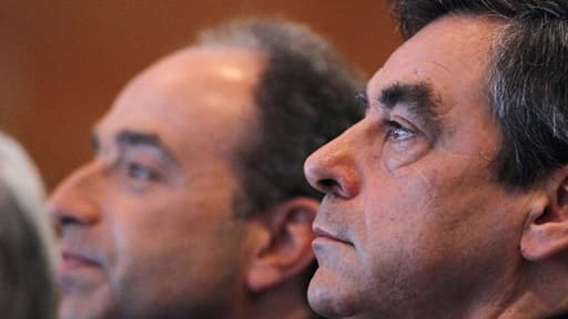 Jean-François Copé (à gauche) et François Fillon