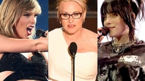 Taylor Swift, Patricia Arquette et Billie Eilish