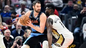 Kevin Love face à Zion Williamson