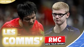 JO 2024 / Tennis de table : Les comms' RMC de la nouvelle défaite de F.Lebrun face à Fan Zhendong