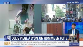 Colis piégé à Lyon, un homme en fuite