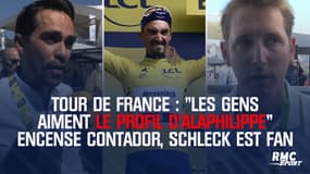 Tour de France : "Les gens aiment le profil d'Alaphilippe" encense Contador, Schleck est fan