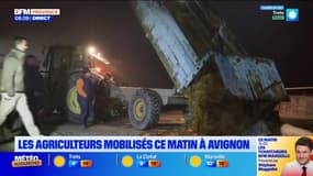 Les agriculteurs mobilisés ce matin à Avignon
