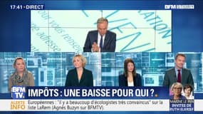 Impôts: Une baisse pour qui ?