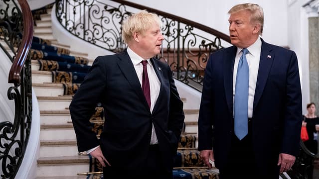 Boris Johnson et Donald Trump