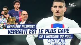 PSG : Verratti 2e joueur le plus capé du club derrière Pilorget... mais pas pour longtemps