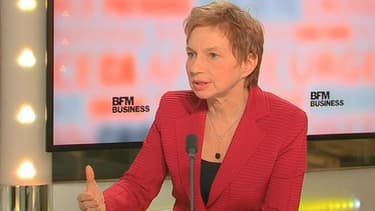 Laurence Parisot était l'invitée de BFM Business, ce lundi 31 mars.