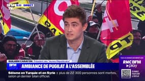 Guilhem Carayon (Jeunes Républicains): "Il y a des propos plus mesurés dans la rue qu'à l'Assemblée"