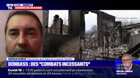 "Les Russes détruisent toutes les constructions": le gouverneur de la région de Louhansk témoigne sur BFMTV