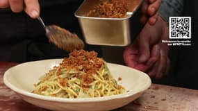 Les recettes de l'été: taglioni poutargue