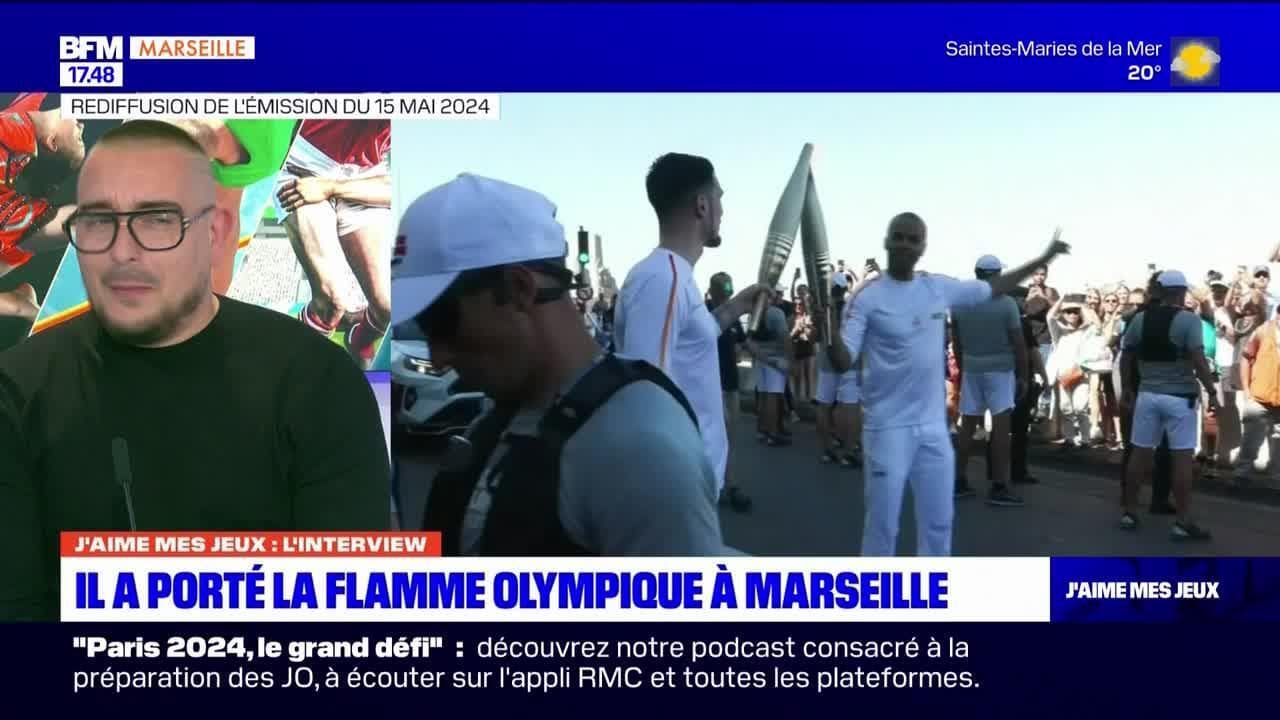 J Aime Mes Jeux Du Mercredi Mai Il A Port La Flamme Olympique Marseille